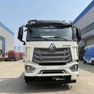 Nouveau camion de dépannage diesel HOWO 4x2 8 tonnes à plateau plat, véhicule de sauvetage routier à deux niveaux avec émission Euro 2 - Product Image 5