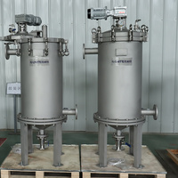 Boîtier de filtre à grattoir autonettoyant automatique en acier inoxydable 304/316L avec bride AC 220V pour l'industrie pétrochimique