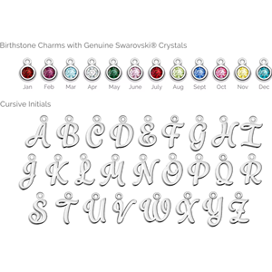 Nouveau 925 bijoux en argent Sterling bricolage perles pendentif breloques conception initiale collier pour enfants personnalisé pour les filles - Product Image 6