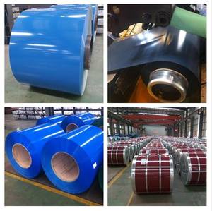 Горячая распродажа, 0,2 ММ <span class=keywords><strong>Dx</strong></span> <span class=keywords><strong>51d</strong></span> Z40 Z275, предварительно окрашенная оцинкованная стальная катушка Ppgi для кровельного листа - Product Image 4