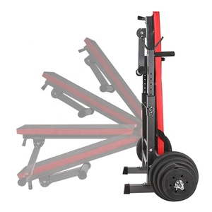 Squat Stand Half Heavy Duty Adjustable Squat Rack Squat Rack Leg Press Attachment <strong>Weight</strong> <strong>Bench</strong> Set With Squat Rack Frame Deep - Product Image 5