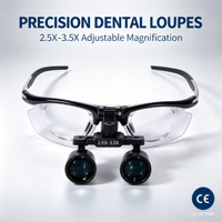 Lampe frontale LED chirurgicale dentaire avec loupes binoculaires pour usage médical oral