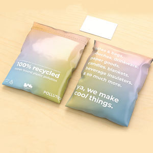 Bolsas de Envío con Refuerzo Lateral, Biodegradables, Ecológicas, Compostables en Casa, con Logotipo Impreso Personalizado, para Zapatos y Calcetines - Product Image 3