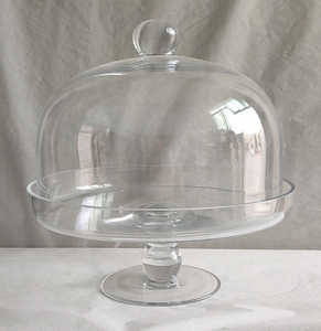 Espositore <span class=keywords><strong>per</strong></span> <span class=keywords><strong>Torte</strong></span> di Compleanno Fatto a Mano, Supporto <span class=keywords><strong>in</strong></span> <span class=keywords><strong>Vetro</strong></span> di Alta Qualità con Cupola da 10'' <span class=keywords><strong>per</strong></span> Cucina e Tavola - Product Image 6