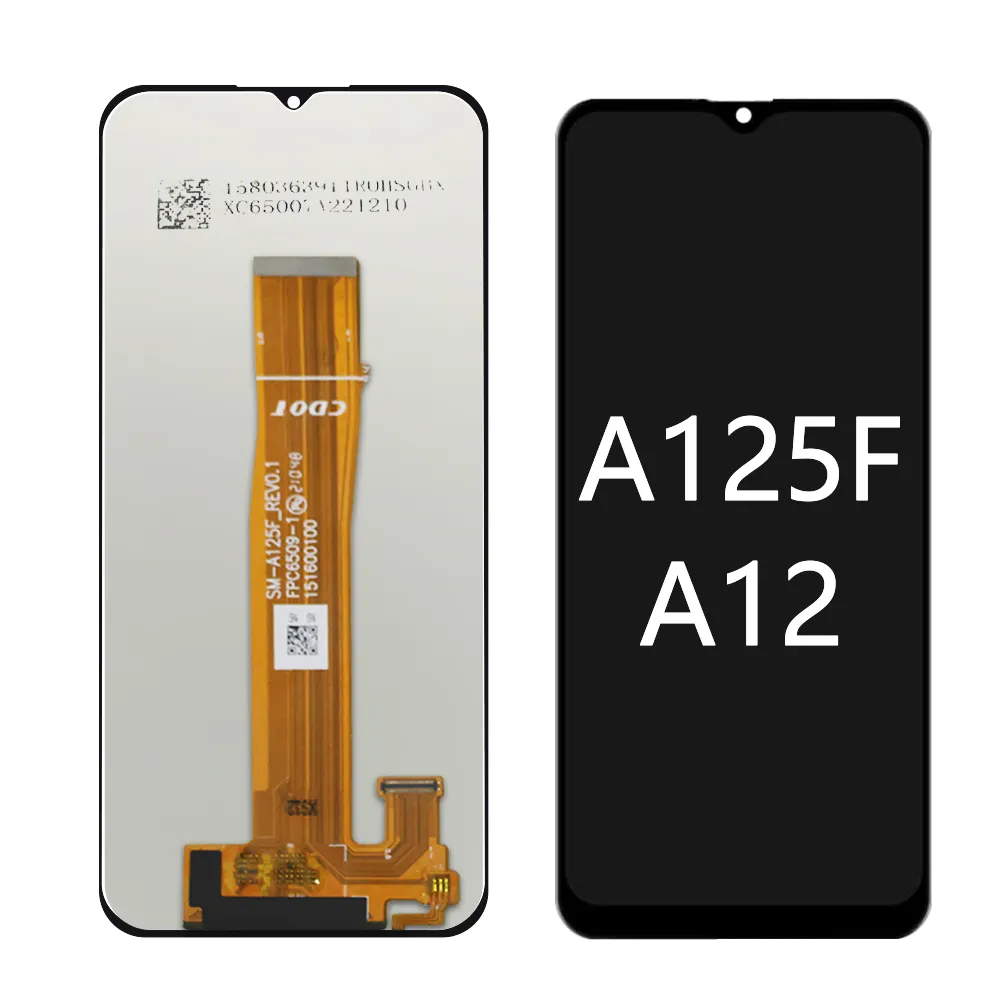 Cell phone lcd manufacturers mobile phone touch screen lcd display for samsung note 8 note 8 A12 A125F S10 screen replacement