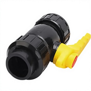 Premium OEM Manuelles Wasserkontroll-PP-R/PE Bi-Male Union Kugelventil mit Stahlkern 63mm Max. Rohrgröße 1.6PN Betriebsdruck - Product Image 3