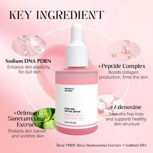เซรั่มบำรุงผิวหน้าไฮเดรต PDRN เปปไทด์ ปี 2025  เซรั่มบำรุงผิวหน้ามัลติเปปไทด์  เซรั่ม PDRN เปปไทด์ผสมไนอะซินาไมด์ - Product Image 2