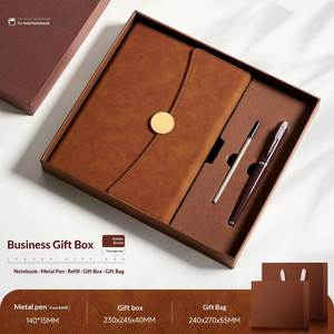 Set de Regalo de Lujo para Empresas: Cuaderno Negro Mate, Bolígrafo Roller, Memoria USB, en Caja para Año Nuevo o Aniversario - Product Image 3