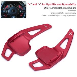 Estensione del cambio a paletta del cambio del volante del cambio in alluminio per 13-18 BMW 2 3 4 5 6 7 serie F22 F23 F30 F31 X1 X4 Z4 - Product Image 3