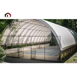 GAISHI-大型户外钢架结构多边形跑马灯活动帐篷，用于网球场或篮筐球