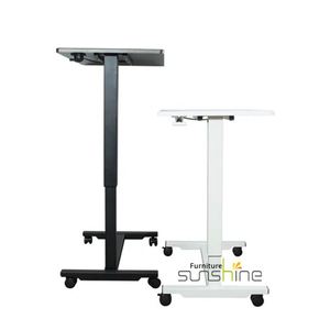 Support d'ordinateur portable moderne et simple <span class=keywords><strong>pour</strong></span> bureau à domicile, <span class=keywords><strong>petit</strong></span> bureau pliable mobile <span class=keywords><strong>pour</strong></span> étudiants, mobilier mobile réglable en hauteur <span class=keywords><strong>pour</strong></span> position assise et debout - Product Image 5
