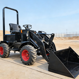 Miniexcavadora Telescópica de Ruedas Pequeñas, 500 kg, Multifuncional, Bajo Ruido, Envío Gratuito, Se Acepta OEM, Fábrica China - Product Image 1