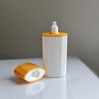 Bouteilles de lotion crème solaire 30ml en plastique vide doux au toucher doux unique de luxe trouver des bouteilles cosmétiques