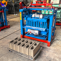 Machine à fabriquer des blocs creux WJ 4-35A économique à pression hydraulique, facile à utiliser pour les projets de construction urbains et ruraux 24h/24
