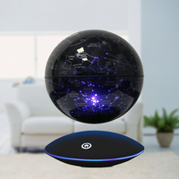Nouveau produit : Horloge à lévitation magnétique, lampe constellation, globe lumineux flottant, lumière RGB multicolore