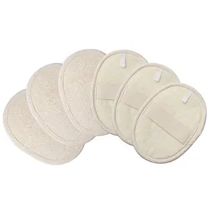 Esponja Exfoliante para lavar el cuerpo, almohadillas naturales de Luffa para baño, para hombres y mujeres