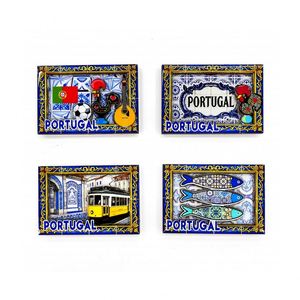 Imán Decorativo de MDF con Diseño de Gallo y Pez, Hecho a Mano en Portugal, Estilo Nacional, para Refrigerador, Venta al por Mayor - Product Image 3