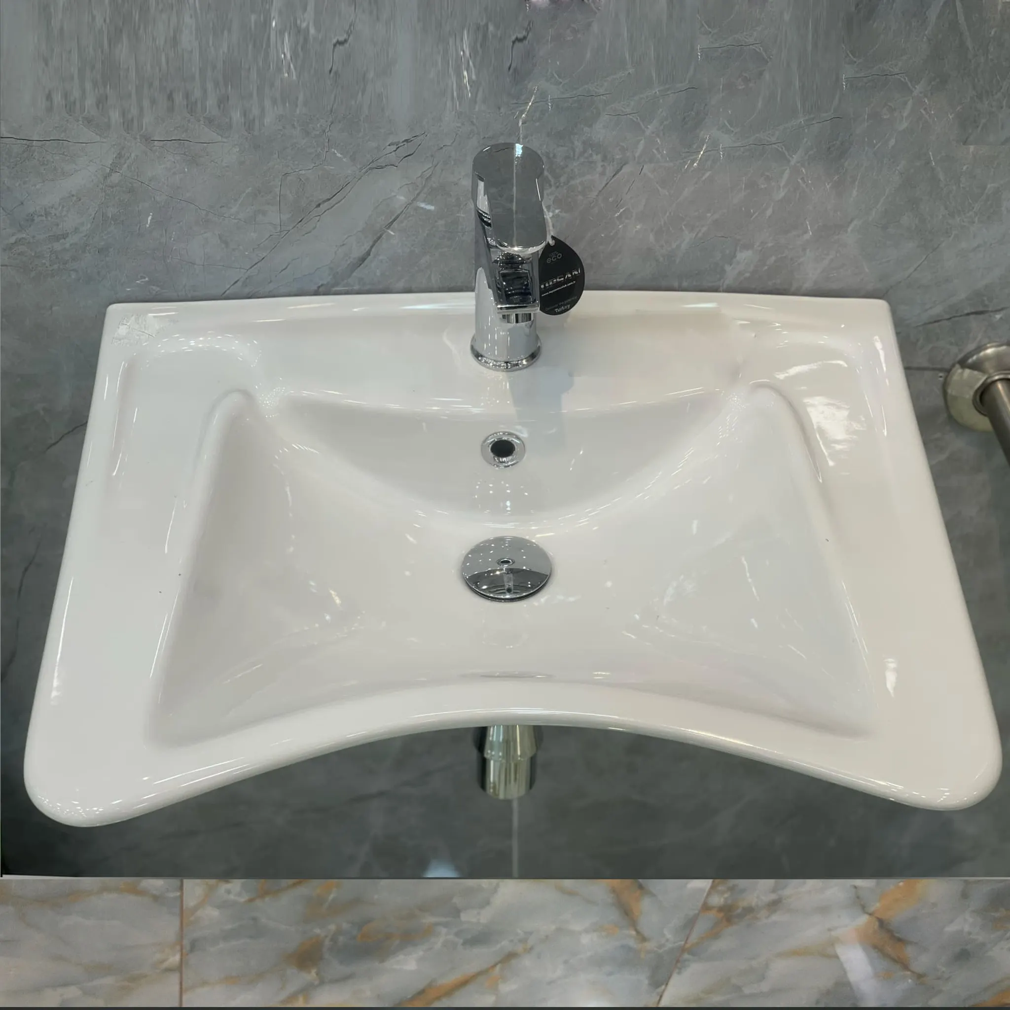 Vasque de soins bassin de confort meubles sanitaires médicaux évier multifonctionnel lavabos ouverts wc avec mélangeur série de bain facile