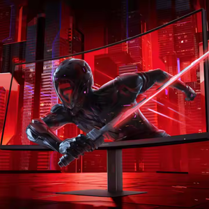 Mi Monitor G34WQi ME3L 180HZ Écran de poisson à ruban incurvé confortable <span class=keywords><strong>34</strong></span> pouces 65w Grand écran LCD HD à haute brosse - Product Image 3