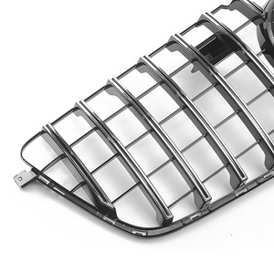 Parrilla Vertical Modificada con Franjas GT, Apta para Modelos <span class=keywords><strong>GL</strong></span> de Alta Gama X166 de 13-15, ABS, Compatible con GL500/550/<span class=keywords><strong>63</strong></span> - Product Image 4