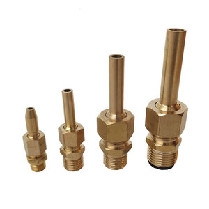 Новый дизайн регулируемый прямой фонтан сопла оптом латунный вращающийся качающийся фонтан сопла - Product Image 1