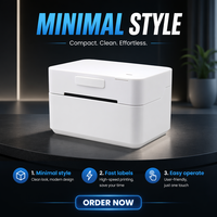 Imprimante d'étiquettes thermiques directes CASHINO CSN-310 3 pouces, design élégant pour l'impression de plusieurs codes-barres, compatible Linux Android POS