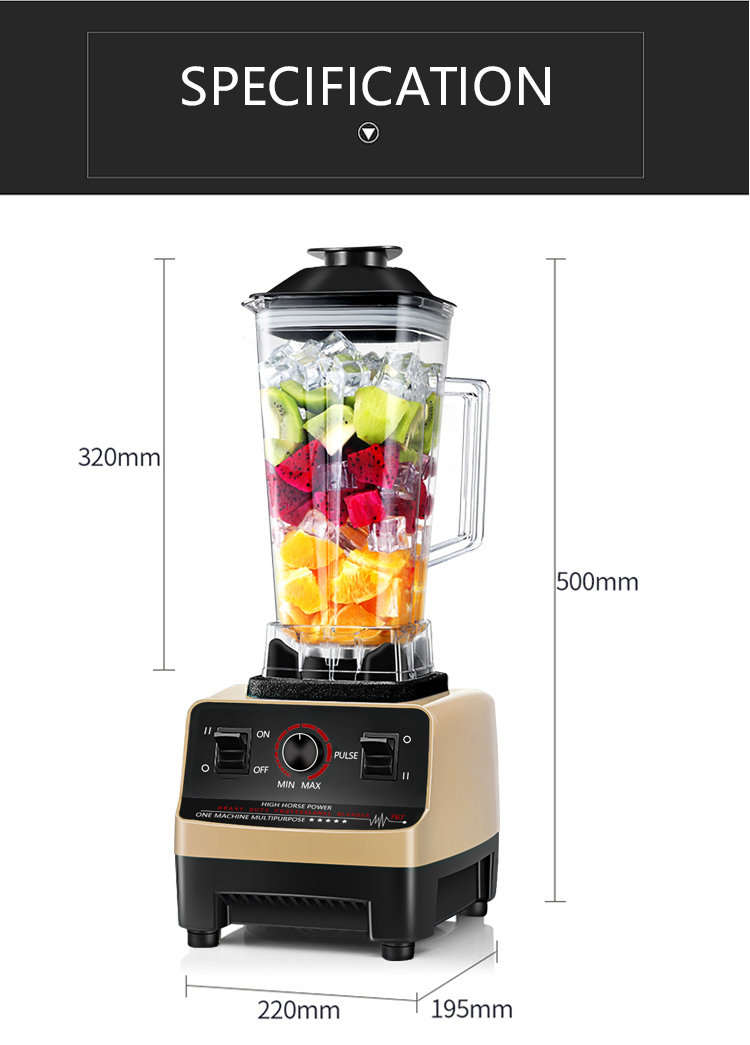 シルバークレストブレンダーミキサーグラインダー2L3000W SC