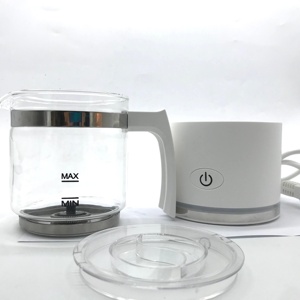 Espumador <span class=keywords><strong>de</strong></span> leche eléctrico automático para café Latte, 2 modos <span class=keywords><strong>de</strong></span> vidrio, accionado magnético, para <span class=keywords><strong>arte</strong></span> - Product Image 5