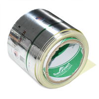 Stiker Label produk kustom Label segel kustom BOPP personalisasi perekat metalik Die Cut stiker