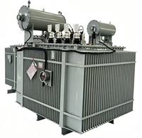 Transformateur de distribution triphasé à faible perte de puissance 1250 KVA, rempli d'huile, 50/60Hz 400V/380V Dyn11/Yyn0/Yzn11