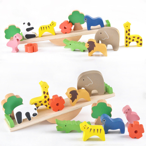 <span class=keywords><strong>Amazon</strong></span> animal en bois balance balançoire enfants <span class=keywords><strong>jouet</strong></span> usine droite animaux balance en bois <span class=keywords><strong>jouet</strong></span> pour enfants - Product Image 4