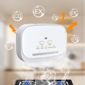 Détecteur de gaz <span class=keywords><strong>domestique</strong></span> Bosean, nouveau design, ABS, détecteur de gaz <span class=keywords><strong>domestique</strong></span> 2 en 1, CH4 CO, alarme de gaz filaire personnelle pour usage <span class=keywords><strong>domestique</strong></span> - Product Image 1