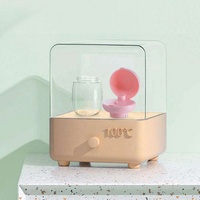 Bouteille d'eau portable en silicone pour chien avec distributeur de friandises et abreuvoir de voyage pour chiot, design champignon, 300 ml