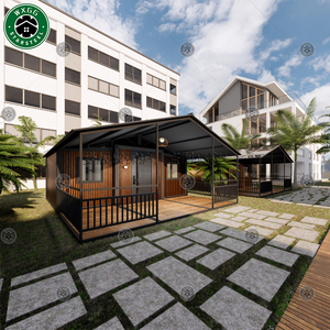 Maison conteneur préfabriquée à panneaux sandwich, 2-3 chambres, construction rapide, extensible, villa mobile - Product Image 5