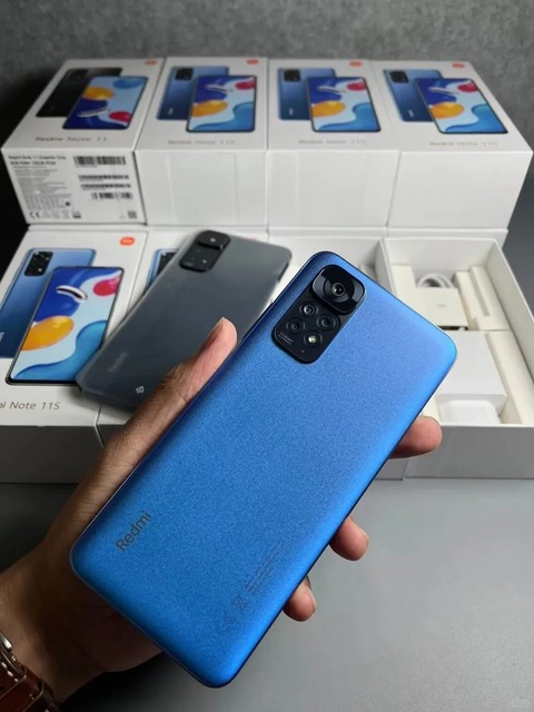 Wholesale Global Version Used Red Mi Note 11S 4G 6.43" 90Hz 5000mAh Unlocked Second-hand Mobile Phone Backup Phone