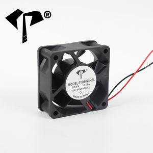 מאוורר קיבולי 6025 <span class=keywords><strong>DC</strong></span> דו-חוטי עם מסב כדורי 5V12V24 למכונת אינוורטר, 60 מ\\\"מ, שקט, מהירות גבוהה, נפח אוויר גדול - Product Image 2