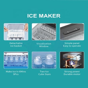 Máquina de <span class=keywords><strong>hielo</strong></span> pequeña de verano Tienda de té de la leche Máquina de <span class=keywords><strong>hielo</strong></span> rápida comercial Máquina de <span class=keywords><strong>hacer</strong></span> <span class=keywords><strong>hielo</strong></span> redonda - Product Image 6