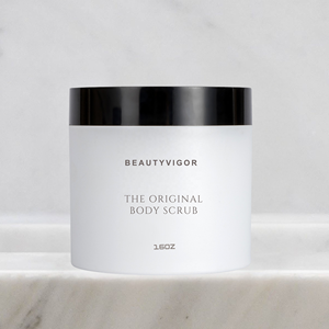 16oz 500ml Wadah Kosmetik Premium Kosong Berdinding Tebal, Mulut Lebar, Bentuk Bulat, Plastik Transparan dengan Tutup Hitam untuk Lulur Tubuh - Product Image 2