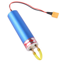 Pompe à huile électrique DWI pour moteurs à essence de modèle RC, marche avant/arrière, prise XT60, longueur 10,7 cm, diamètre 2,8 cm