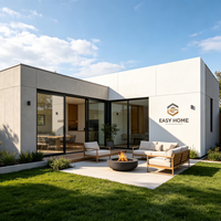 Rumah Prefabrikasi Modular Multi Kamar Tidur, Rumah Pracetak Luas untuk Hunian Keluarga