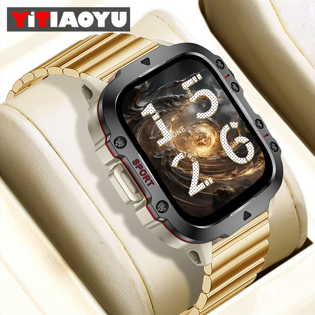 H19 Unisex Smart Watch IP67 Waterproof Magnetic Charging Calendar Heart Rate Sport Fitness Tracker