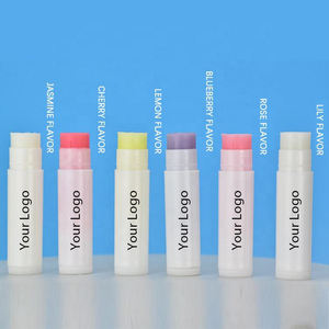 مرطب شفاه بنكهة خاصة مرطب شفاه نباتي عناية بالشفاه مكياج بلسم شفاه جديد عضوي طبيعي مقاوم للماء كريم للنساء - Product Image 5