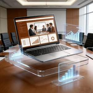 Ordinateur portable ultra-fin 15,6 pouces, processeur AMD Ryzen, 16 Go de RAM DDR4, SSD 512 Go, écran FHD IPS, longue autonomie, clavier anglais - Product Image 1