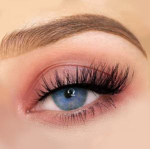 Cils en bande A-RIX en faux vison, longueur moyenne, 3D, indispensables, pour un look naturel et volumineux, fabriqués à la machine, pour le maquillage à domicile - Product Image 1