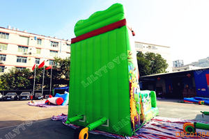 Tobogán de <span class=keywords><strong>escalada</strong></span> inflable de pared de <span class=keywords><strong>escalada</strong></span> amarilla inflable para niños diversión al aire libre y uso en el patio de recreo - Product Image 6