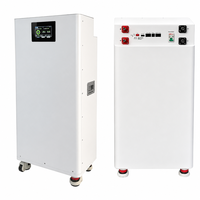 ShanKi Y6 Blanc Vertical En Stock 48V 314Ah LiFePO4 16KWH Boîtier de Batterie DIY en Métal avec Écran LCD pour Système Solaire Résidentiel