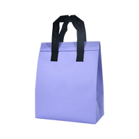 Sac isotherme en non-tissé lavande pour le stockage des aliments pour bébés, au design discret et compact