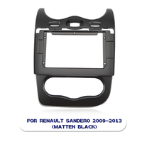 Accessoire de voiture en gros 10.1 "panneau de façade d'autoradio pour Renault Sandero 2009-2013 cadre de lecteur multimédia panneau de kit Dah de voiture