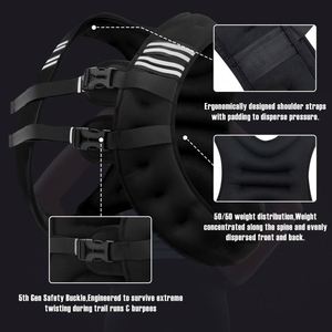 Adjustable Weighted Vest for Women Custom Logo Lightweight Smart Electric Vest USB <b>Rechargeable</b> <b>Heated</b> Vest With Battery Pack - Product Image 5