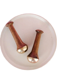 Baguette Kansa Masseur pour le visage et les pieds Avantages ayurvédiques du bronze-Restaurer le lustre grâce à la désintoxication visage de <span class=keywords><strong>massage</strong></span> gua sha - Product Image 6